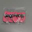 YAODHAOD Dog Shoes for Small Dogs, Puppy Dog Boots & Paw Protector for Winter Snowy Days, Anti-Slip Sole Dog Booties for Indoor Hardwood Floor 4PCS (Pink, Size: 4)