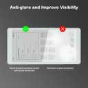 Anti-Glare Screen Protector for VIWOODS AiPaper Reader & AiPaper Reader C 6.13" | Paper Texture Feel | Anti Fingerprint | Anti Scratch | Nano Matte Skin PET Soft Film | 2-Pack | (Matte)