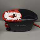 O-Cedar EasyWring Microfiber Spin Mop, Bucket Floor Cleaning System, Red, Gray, Standard