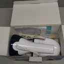 BEAUTURAL Steamer for Clothes, Portable Handheld Garment Fabric Wrinkles Remover, Aluminun Heating Plate, 35-Second Fast Heat-up, Large Detachable Water Tank (Only for 120V) (Blue&White)