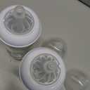 Philips Avent Natural Glass Baby Bottles with Natural Response Nipples (Medium Flow, Flow 3), 8oz, 2-Pack, SCY913/02