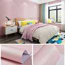Cohoo Home Silk Pink Wallpaper Peel and Stick Contact Paper Pink Textured Silk Wallpaper for Bedroom Self Adhesive Removable Wall Sticky Paper Girls Room Drawer Liner Waterproof 15.7inW 393inL