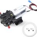 GMB-D-23130 Water Pump, DC 12V, 0.32 GPM, Compatible Primo Water Dispenser Parts, Avalon Water Dispenser Parts, Brio Bottle Bottle Water Cooler Water Dispenser Parts Replacement Replace DP005A2