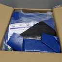 New Upgrade Winter Pool Cover 18 ft Round for Above Ground Pools, Extra Thick Durable Above Ground Swimming Pool Protection Cover, Encryption Grommets,Cold and UV Resistant with Premium Winch,Cable