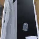 Oakland Living 6 ft. X 4 ft. Black Freestanding Metal Privacy Screen Room Divider with Flower Box (BLACK-FB-GEO)