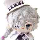 KILA MILA Anime Plush Doll Mini Pendant Keychain (Beige)