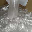 100 Pack PET Sealing Cups For Manual Can Sealer, 16.9oz With Aluminum Lids