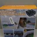 Floating & Submersible Pond Heater, 1500W Pond Heaters for Outdoor Ponds with Fish, Thermostat Control Pond Deicer with Indicator Lights, Koi Pond Stock Tank Water Trough Heater for Winter