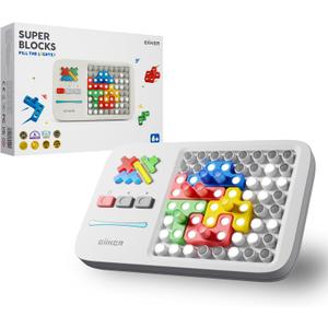 GiiKER Super Blocks STEM Toys  Pattern Matching Puzzle Game with 1000+ Challenges, Brain Teaser Toy for Kids & Teens, Travel Game & Birthday Gift for Boys and Girls