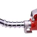 3/4" Inch Red NPT Automatic Shut-Off Fuel Nozzle,Fuel Hose Swivel,16GPM High Flow,BP Hand Guard,Hanging Hook 13/16" Spout,Fuel Transfer Pump Nozzle For Gasoline,Diesel,up to B20,E15,Kerosene