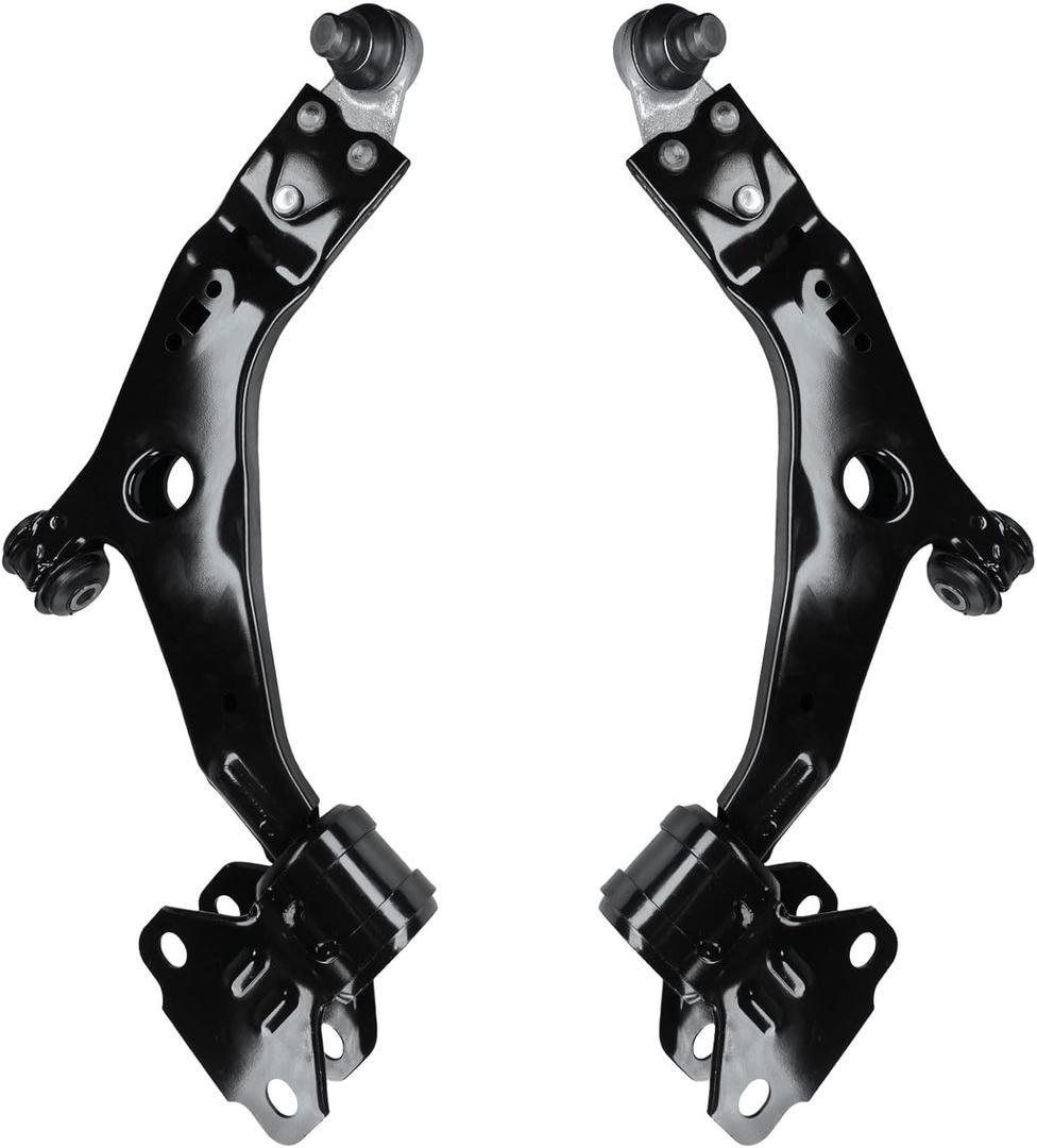 2 pcs Front Lower Control Arm w/Ball Joint Bushing Driver Passenger Side Control Arm Assembly Replacement for 2012-18 Ford Focus 2014-2022 Transit Connect