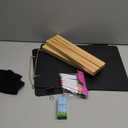 SELEAD Chalk Board Sign Board - 2 Pack 12x16 Inch Decorative Chalkboard with Wooden Stand + Hanging Rope, Table & Wall Decor, Double-Sided Message Menu Food Board for Business, Wedding