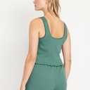 Rib Cropped Pajama Tank Top | Old Navy (Small)