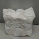 ZICOTO Beautiful Boucle Pouf Ottoman and Foot Rest - Elevate Your Living Room Decor with Lightweight Comfort and Charm - A Round Modern Foam Filled Foot Stool Perfect to Rest Your Feet