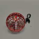 MERRYHOME Flying Ball Toys for Boys Grils: 2025 Fly Orb Cosmic Globe Boomerang Hover Ball, Hand Mini Drone, Flying Toy Fly Spinners for Kids Teens Adults Indoor Outdoor Toys (Red)