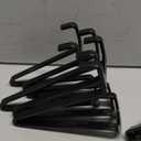 Artliving Plate Stands for Display - Plastic Easel Stand Plate Holder Display Stand Picture Frame Stand for Pictures | Photo|Decorative Plate |Dish | Tabletop Art - 6 inch-Black, Pack of 9