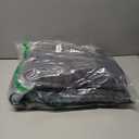 MoeQOassis Washable Dog Bed Mat Deluxe Plush Reversible Pet Crate Pad Comfy Pet Kennel Beds Dog Sleeping Mat for Large Jumbo Medium Small Dogs, 29'' x 18'', Dark Grey