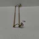 BATHSIR Adjustable Brushed Gold Double Bath Towel Bar,14.56-27.55 Inches Wall Mount Towel Rack for Bathroom, SUS304 Stainless Steel Towel Holder Hanger