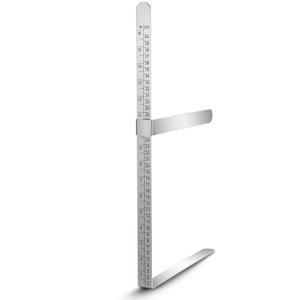 6 Inch/ 40 cm X-Ray Caliper Ruler Stainless Steel X-Ray Body Caliper, Centimeter and Inch Measurements for Body Measurements Quickly Confirm Radiation Dose and Reduce Patient Exposure Time