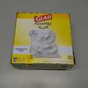 Glad ForceFlex Tall Kitchen Drawstring Trash Bags, 13 Gal, Fragrance Free, 80 Ct 