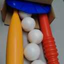Little Tikes T-Ball Set, Red, 5 Balls, for Toddlers Ages 18+ Months 