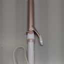 Conair Double Ceramic 1 ¼-Inch Long Barrel Curling Iron, 1¼-Inch Barrel Creates Loose Curls, Hair Curler for Use on Medium & Long Hair, White/ Rose Gold