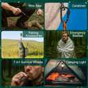 Survival Advent Calendar 2025 for Adult Men Women- 24 Days of Christmas Advent Calendar with Survival Gear for Outdoor Camping, Fishing, Hiking - Surprise Gift for Adults and Teenagers