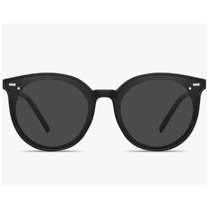 Livho Polarized Sunglasses, Retro & Oversized Shades for Women with Round Lenses Blue/Blue