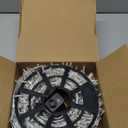 JMEXSUSS 600 LED Purple Christmas Lights Outdoor Indoor, 168ft Purple LED Christmas Tree Lights Plug in, Deep-Violet Fairy String Lights for Outside Patio Fireplace Party Xmas Decorations