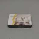 Amerdeco 10 Pack Brushed Brass Kitchen Cabinet Knobs Single Hole Cabinet Pulls Round Gold Drawer Knobs Dresser Knob for Bathroom Cabinets