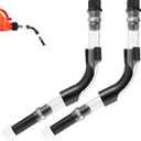 Racing Fuel Jug Hose with Bender, for 3/5/5.5 Gallon Gas Cans, Perfect Spout Replacement with Upgraded Filter Design (2 Set) (14 Inch)