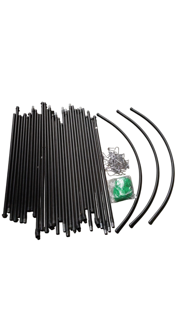 Black Sticks With Hooks  Straight sticks - 35", semi-circular - 40"