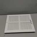 14 x 12 Inch [Duct Opening] Air Vent Covers for Wall or Ceiling - High Airflow 2 Way Steel Ventilation - Adjustable Wall/Ceiling Register,  [Overall Dimensions]