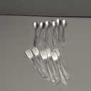 DRKIO Stainless Steel Toddler Utensils Set - 12 Pieces Kids Silverware Set Children Safe Food Grade Small Forks and Spoons Dishwasher Safe Mirror Polished