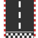Traffic Cones And Racing Checkered Flags, Race Car Party Decorations 16Ft