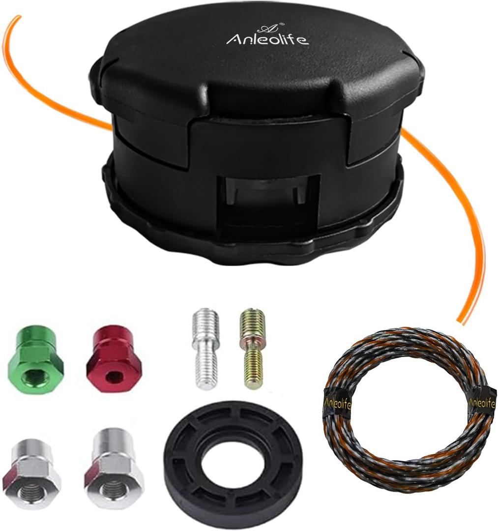 A ANLEOLIFE Universal String Trimmer Head for Echo Speed Feed 400 Replace 99944200907