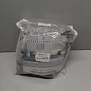 BT.WA Sectional Couch Covers for 4-Piece Seat Cushion Velvet Separate L Shape Couch Cover Stretch Sofa Slipcover with 2 Pieces Pillowcases Furniture Protector (Sofa 3 Seater + 1 Chaise, Light Grey)