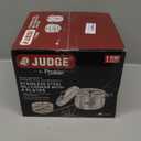 Judge by Prestige Stainless Steel Idli Cooker with 4 Plates