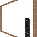 Wooden Grain Decorative Frame for Echo Show 21 (Light Wooden Grain)