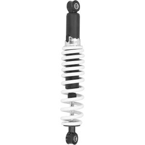 Motorcycle Rear Shock Absorbers,305mm/12in White + Black Rear Shock Damper Aluminum Alloy Spring, for Motorcycles, ATVs, Off-road Vehicles, Scooters