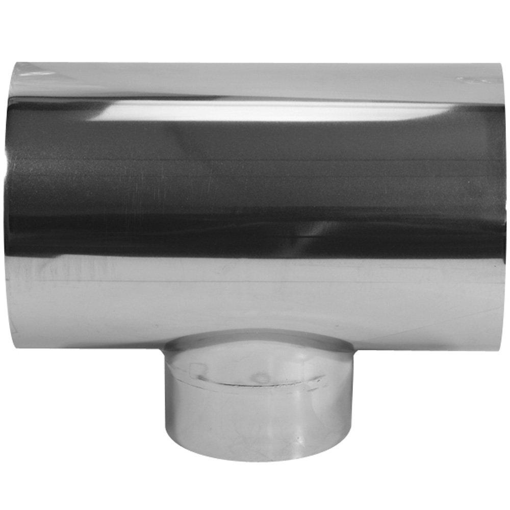 7RWWW-2X1-7-316 Stainless Steel Butt Weld Reducing Short Tee, 2"X 1"