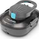 TALOSBO Pleco S1 Cordless Pool Vacuum Robotic Pool Cleaner with 75-80Mins Runtime, Small Pool Robot for Above-Ground Pools up to 645 Sq.ft, Lightweight, Auto-Parking, Black