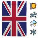 United Kingdom House Flag - Regional Nationality Nation International World Country Particular Area - Decoration Banner Small Garden Yard Gift Double-Sided Made in USA 28 X 40