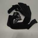 Fastening Hook and Loop Cable Straps,10Pack Black Self-Adhesive Cable Ties,Nylon Securing Straps with Buckles,Adjustable and Reusable Cinch Straps for Cords Organized and Tidy(1" x 16")