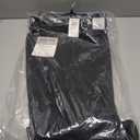 Kenneth Cole Reaction Men Slim fit Dress Pants 34/34 Black Solid Stretch (Black)