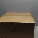 Undermount Bathroom Sink Oval, 15.25 x 12 (Interior Size) Oval Porcelain Ceramic Undermount Bathroom Vanity Vessel Sink with Overflow, Matte Black