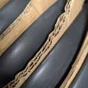 JoyJolt Mesa Stoneware Salad Plates, 8" Round Lunch Plates, Dishwasher and Microwave Safe Plate Set of 6, Modern Rustic Dinnerware, Appetizer Dessert or Dinner Sides Kitchen Dishes - Matte Black