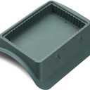 FloraCraft Plastic Floral Casket Saddle 2.75 Inch x 11.25 Inch x 12.75 Inch Green