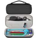 Againmore Stethoscope Case Compatible with 3M Littmann Classic III/for MDF Instruments/for Paramed/for FriCARE Monitoring Stethoscope, Extra Room for Doctor & Nurse Accessories-Black
