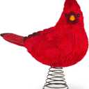 Abbott Collection Large Cardinal Tree Topper, Red (15")